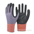 HESPAX Nitrile Sandy Finition Gripped Protection Work Gants